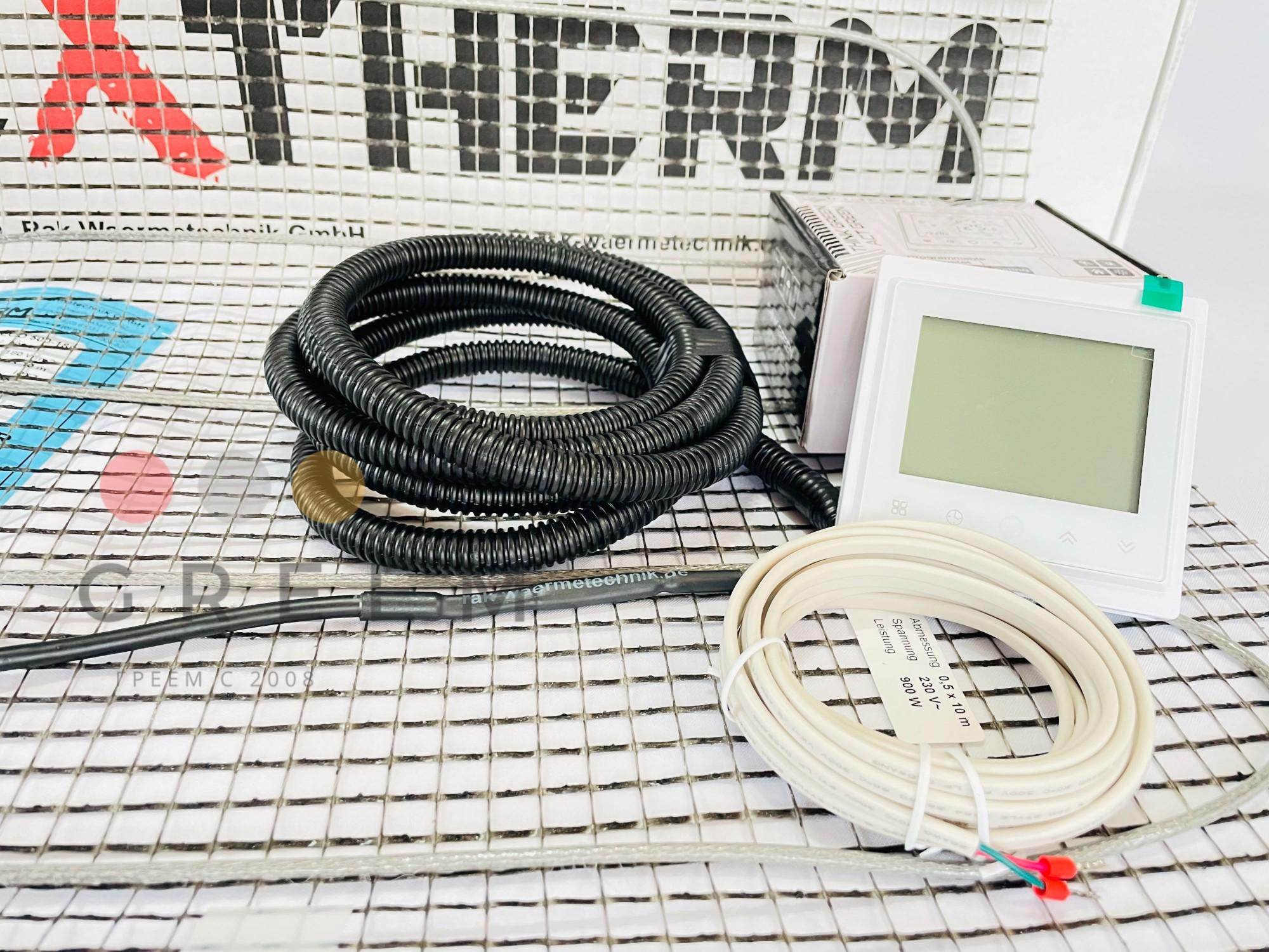 Нагревательный мат Extherm 180 Вт/м2 1,00 м²+Wi-Fi сенсорний термостат
