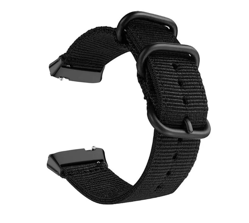 Ремешок нейлоновый Primo Traveller для часов Xiaomi Redmi Watch 3 Active Black (2488353287)