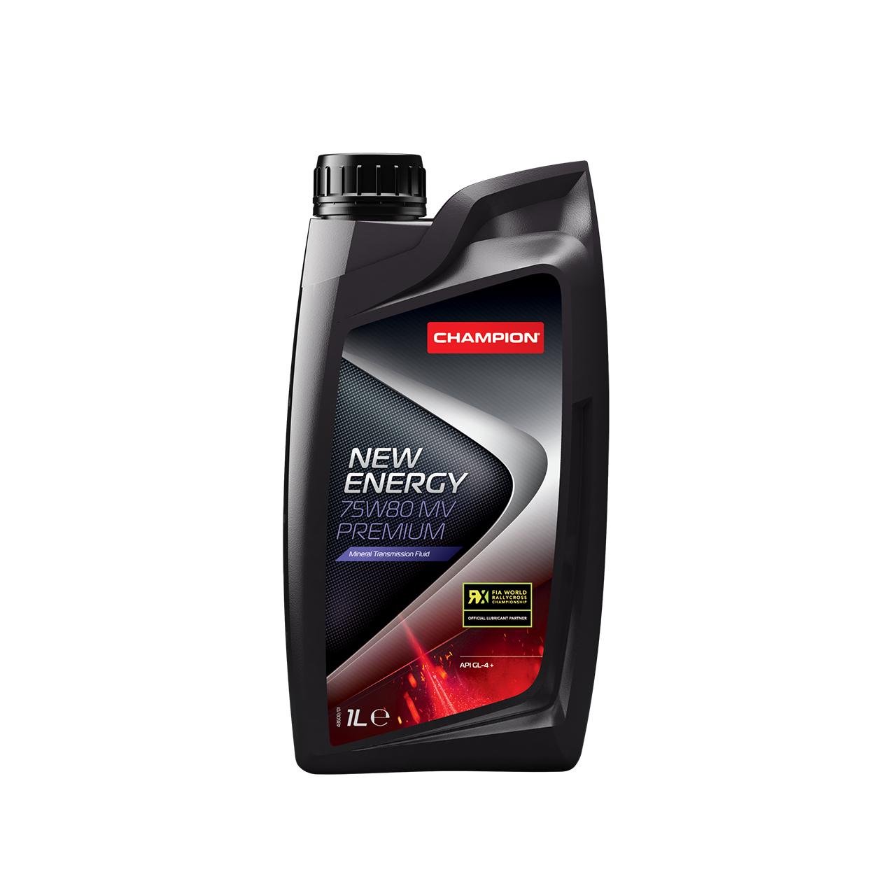 Трансмиссионное масло Champion NEW ENERGY 75W80 MV Premium 1 л