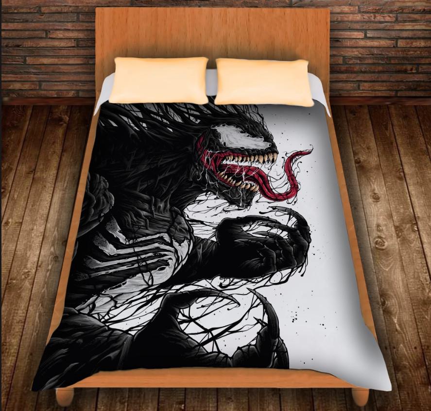 Плед с 3D принтом Веном 150х200 см (epi_0147) Плед с 3D принтом Веном 150х200 см (epi_0147)