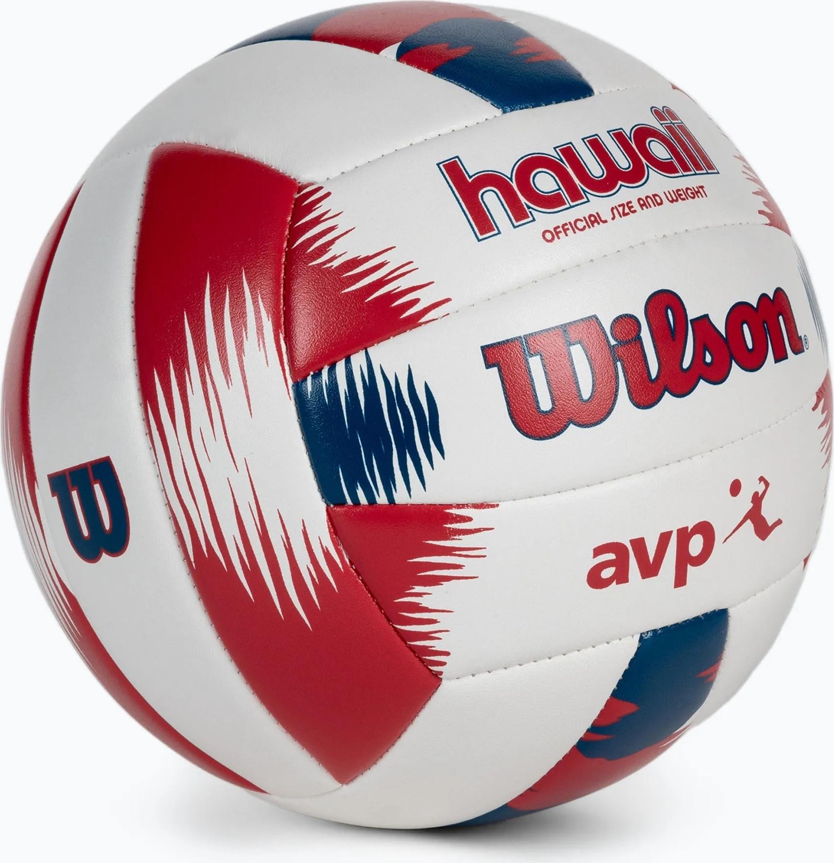 Пляжний набір волейбольний м'яч/фрісбі Wilson HAWAII AVP р. 5 Біло-синій (WTH80219KIT) - фото 4 Пляжний набір волейбольний м'яч/фрісбі Wilson HAWAII AVP р. 5 Біло-синій (WTH80219KIT) - фото 4