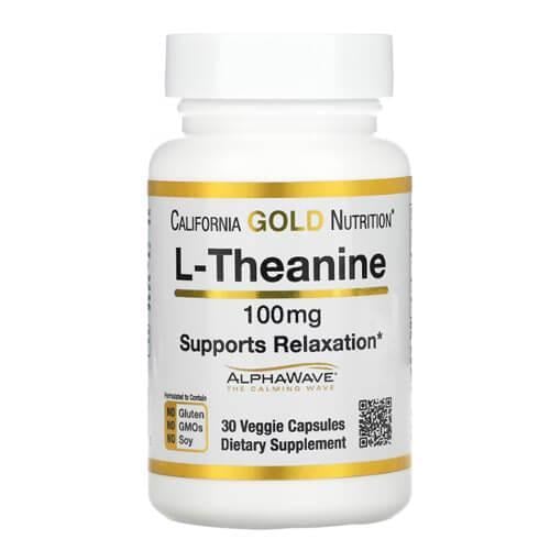 Теанин Калифорния Gold Nutrition L-Theanine 100 мг 30 капс. (CGN-01244) Теанин Калифорния Gold Nutrition L-Theanine 100 мг 30 капс. (CGN-01244)
