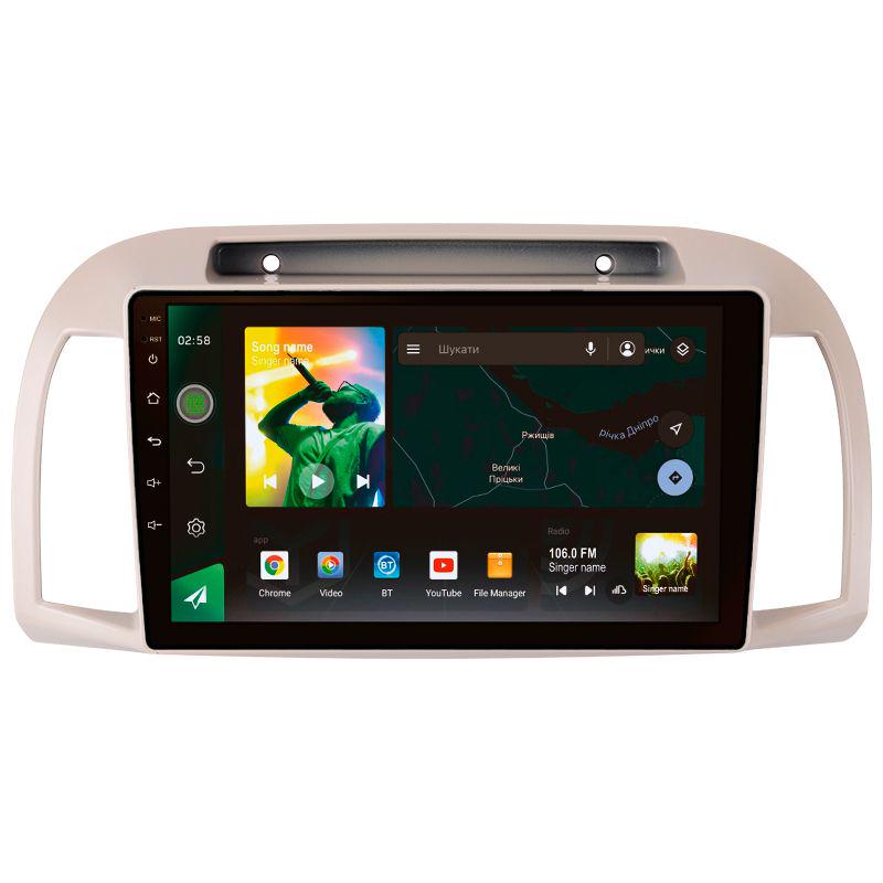 Автомагнитола штатная Sigma X9232 2/32 GB 4G DSP для Nissan March 3 K12 2002-2010 9" (AR-86455)