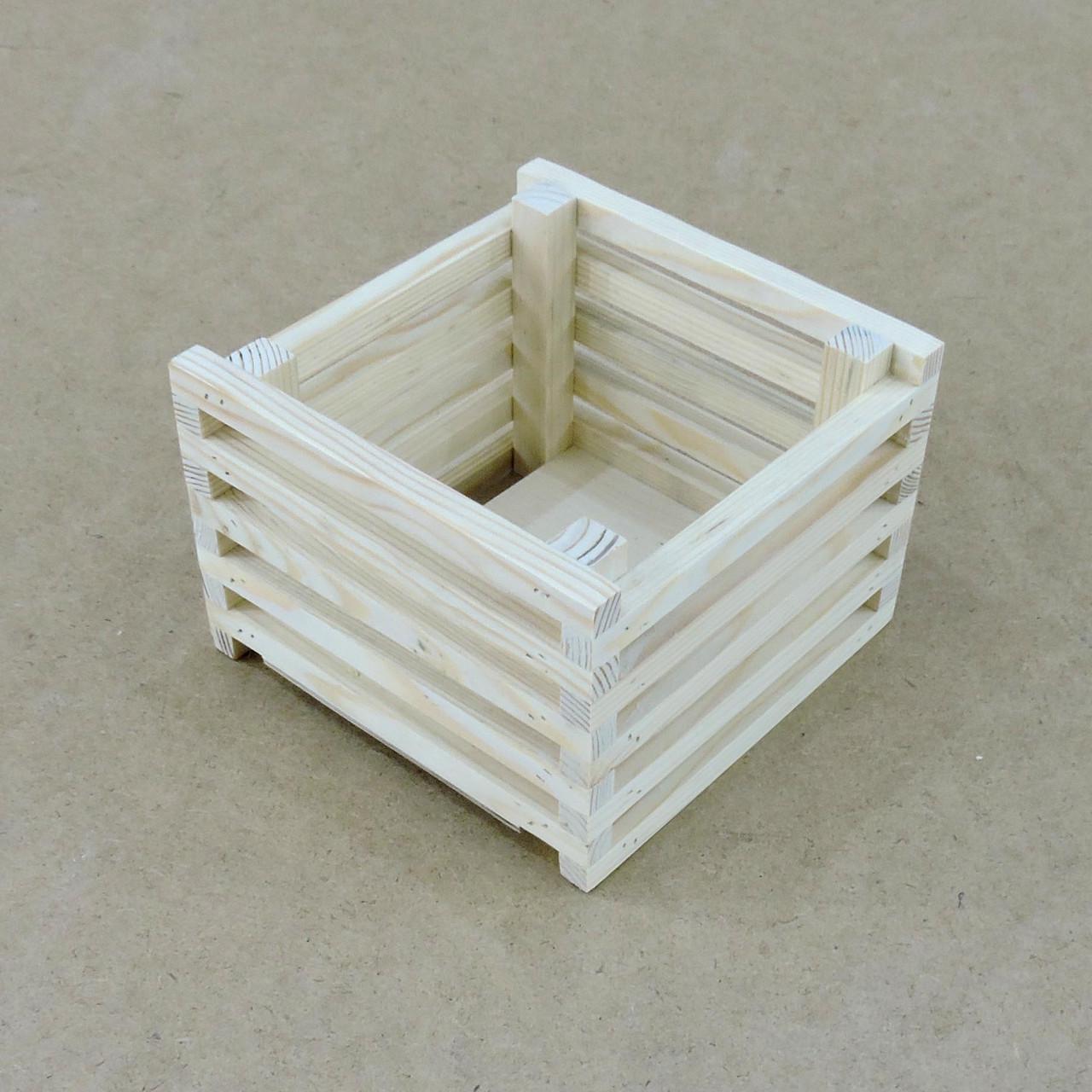 Кашпо из дерева Очанка Бланже (КАШ-006801)