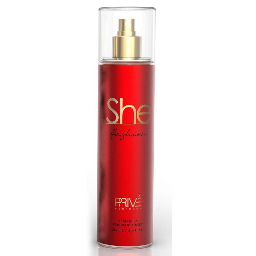 Спрей парфюмированный для тела Prive She Fashion 250 мл (MM36052)