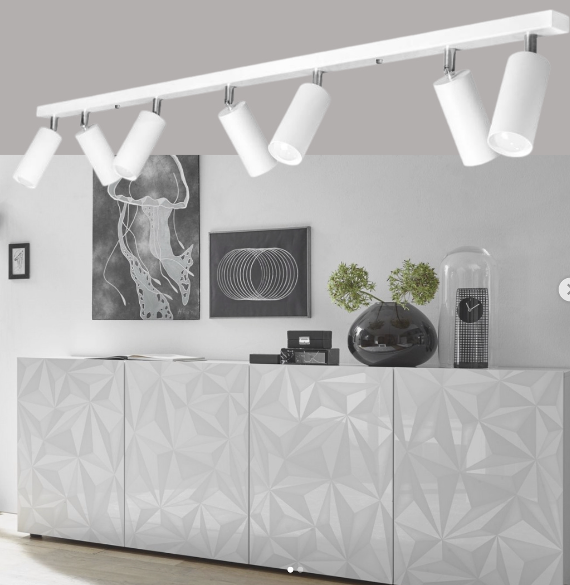 Спот в стиле лофт MSK Electric Tube с поворотным механизмом (NL 1105-7W)