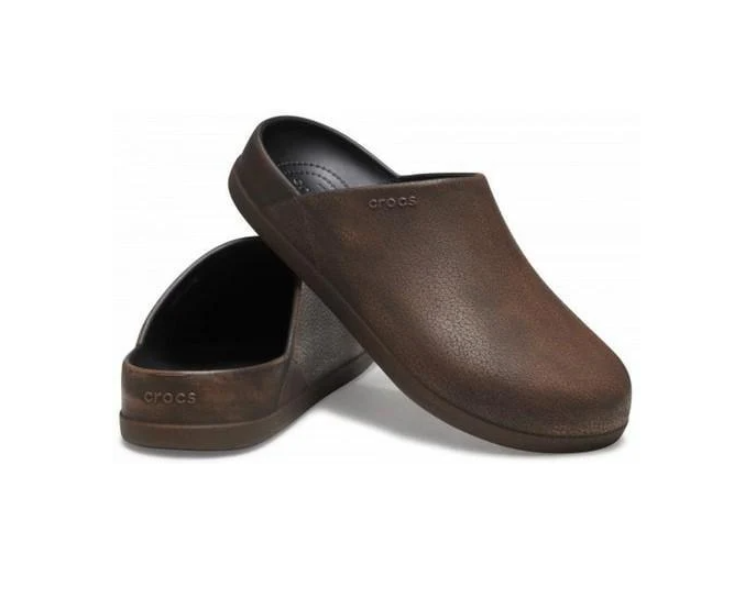 Крокси чоловічі слайди Crocs Dylan Clog Burnished р. 50/51 Коричневий (24770)