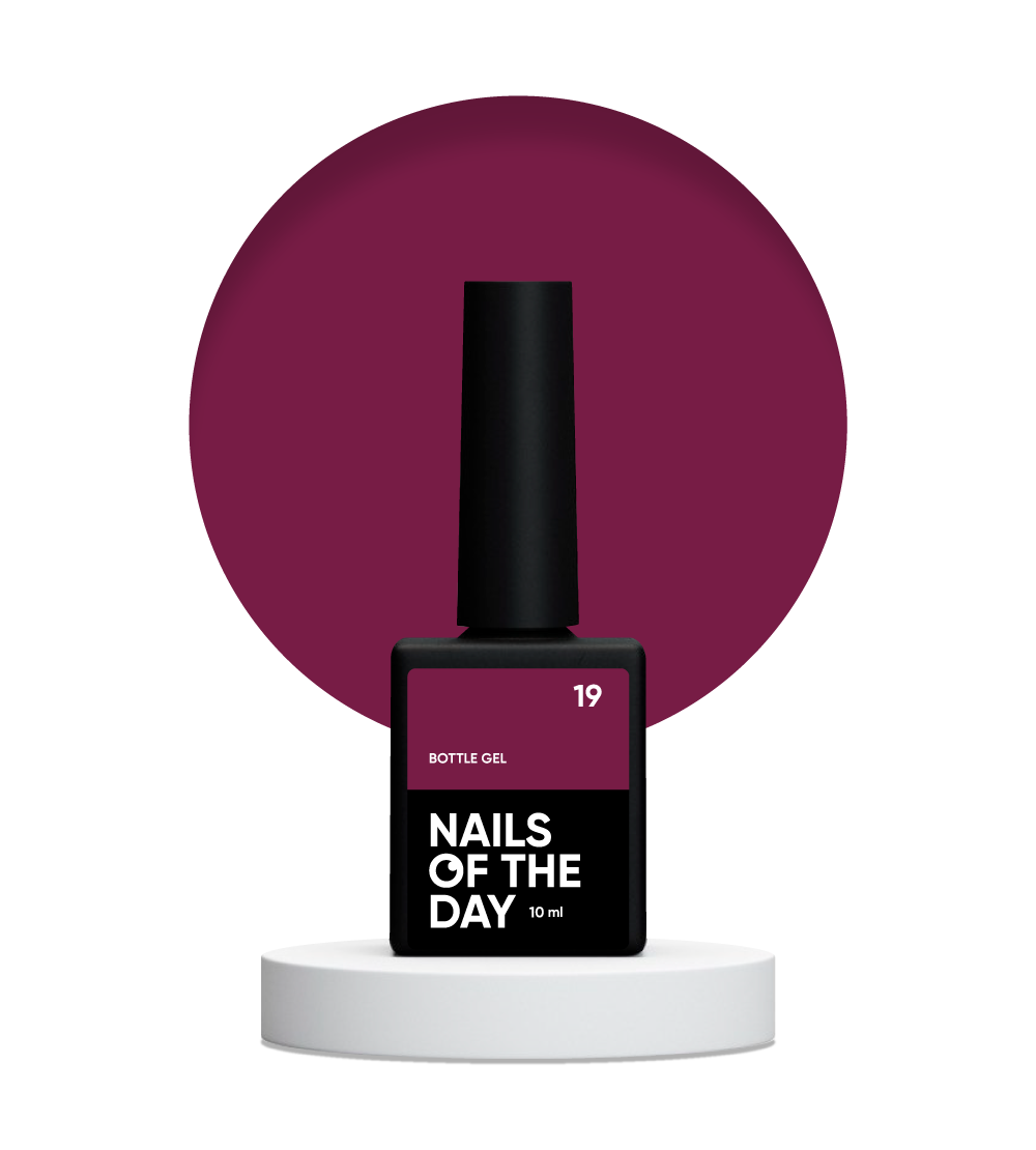 Гель для зміцнення нігтів Bottle Gel Nails Of The Day №19 10 мл (2542999868)