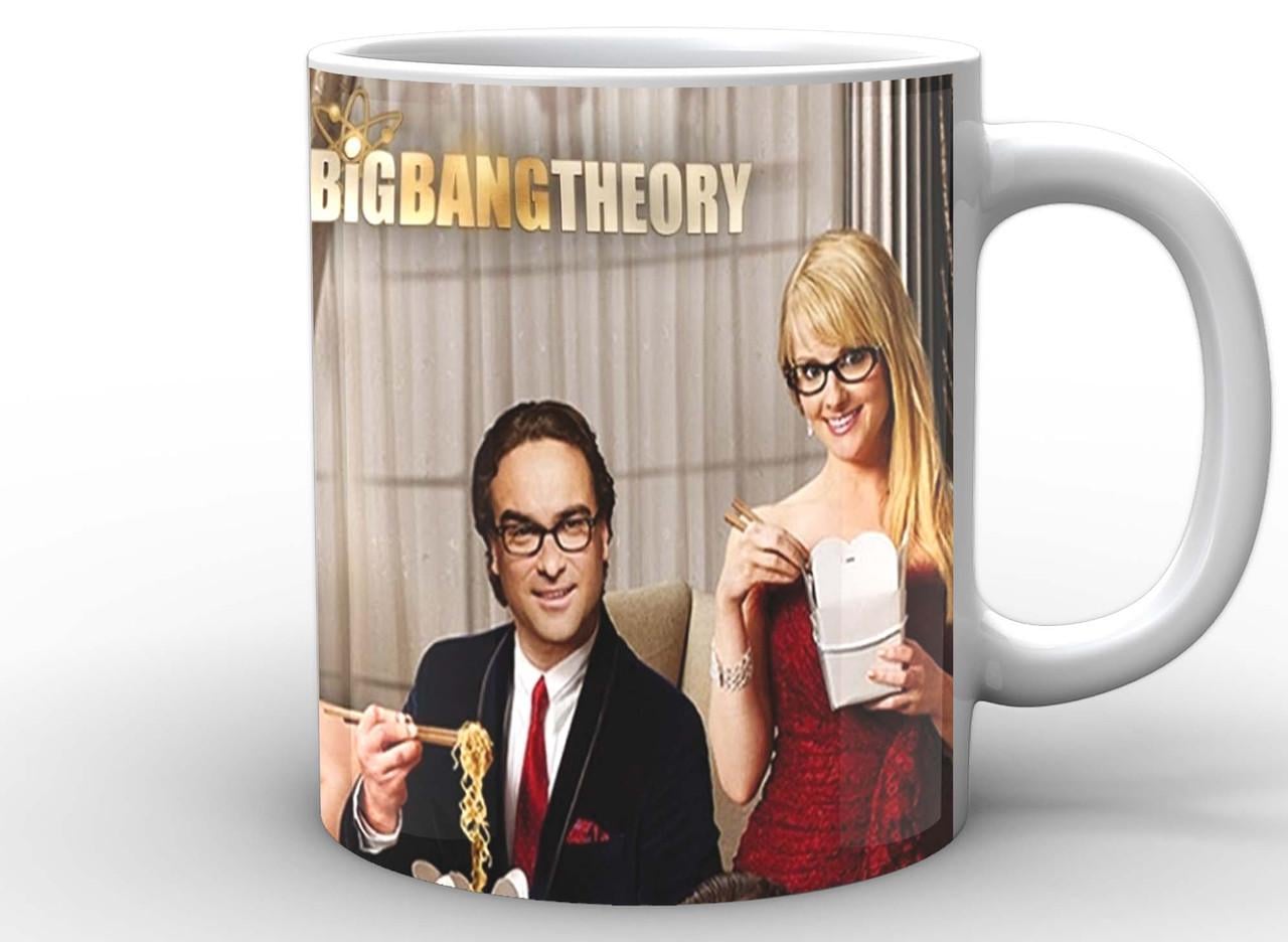 Чашка Geek Land The Big Bang Theory ужин Белый (BB.002.34)