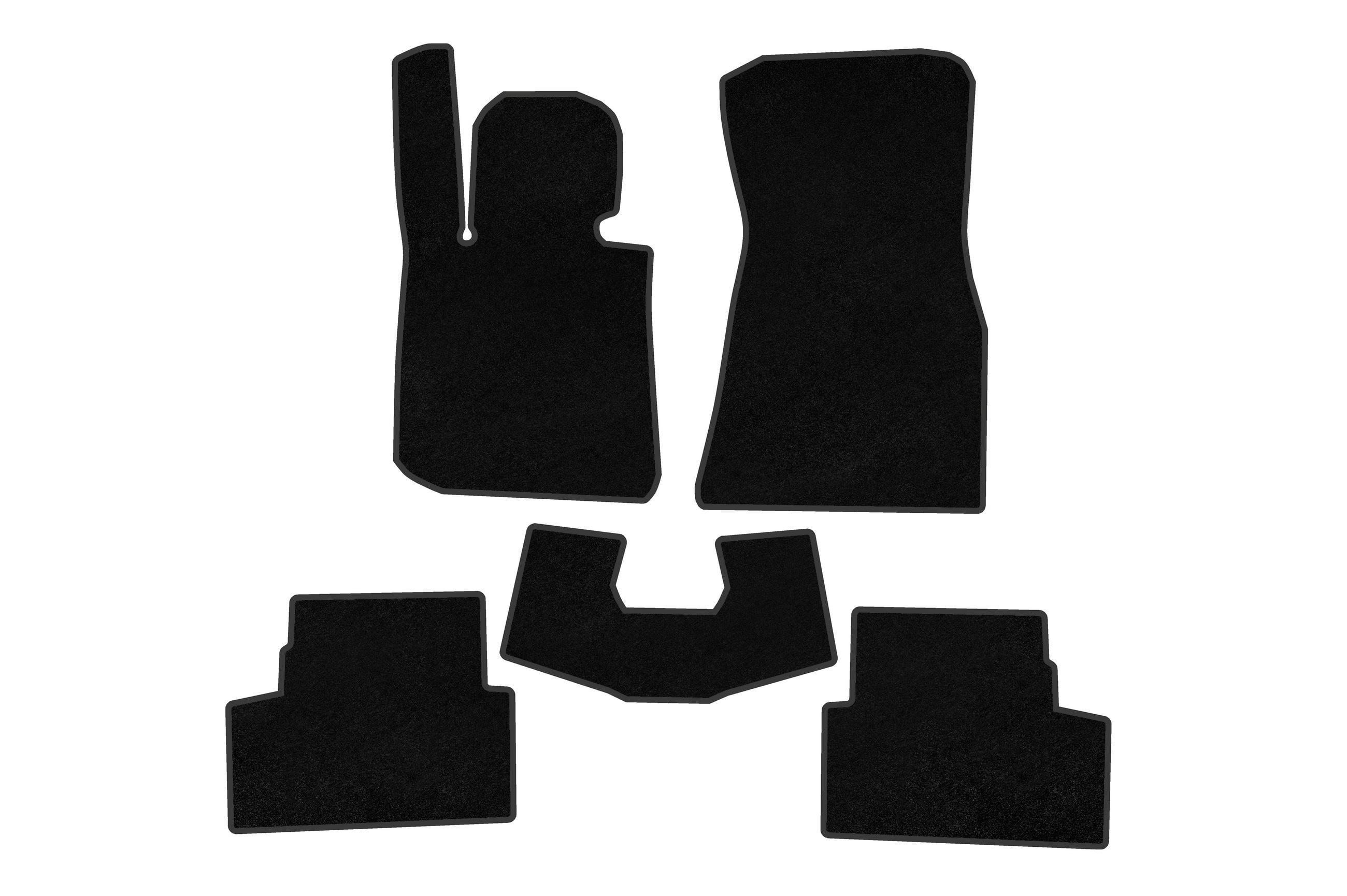 Коврики автомобильные Digital Designs Deluxe для BMW 4 серия G22/23/26 2020- гг. ткань Черный (185029)