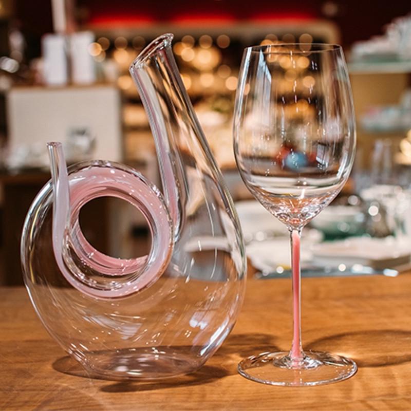 Декантер для вина Riedel Curly pink 1400 мл (2011/04) - фото 4