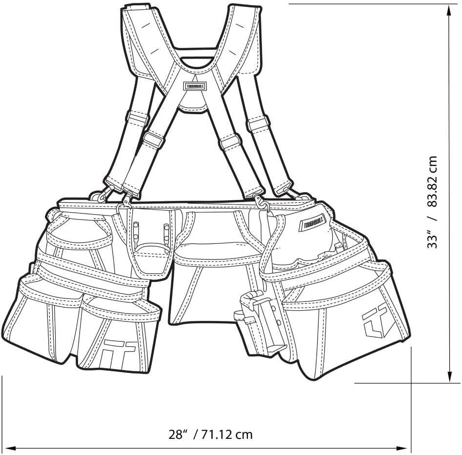 Ремені та сумки ToughBuilt Pro Framer для будівельних інструментів (TB-301-6-CEA) - фото 8 Ремені та сумки ToughBuilt Pro Framer для будівельних інструментів (TB-301-6-CEA) - фото 8