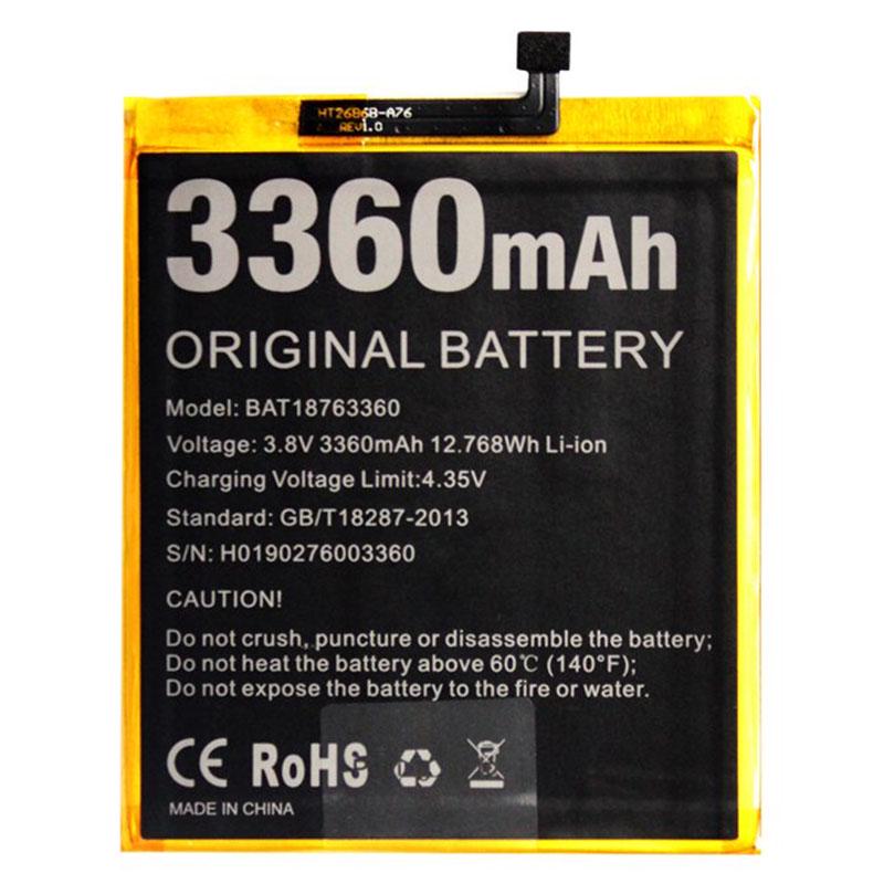 Акумулятор для Doogee N10/Y7 3360 mAh (BAT18763360)