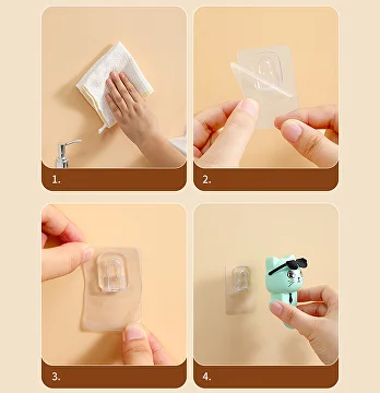 Декоративные крючки для ключей в прихожую крепится без сверления (AN00300-1) - фото 2 Декоративные крючки для ключей в прихожую крепится без сверления (AN00300-1) - фото 2