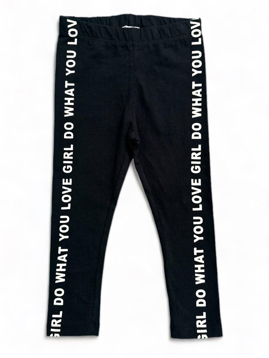 Лосины детские Chicco хлопчатобумажные с лампасами 18-24 мес. 92 см Черный (2087346908)