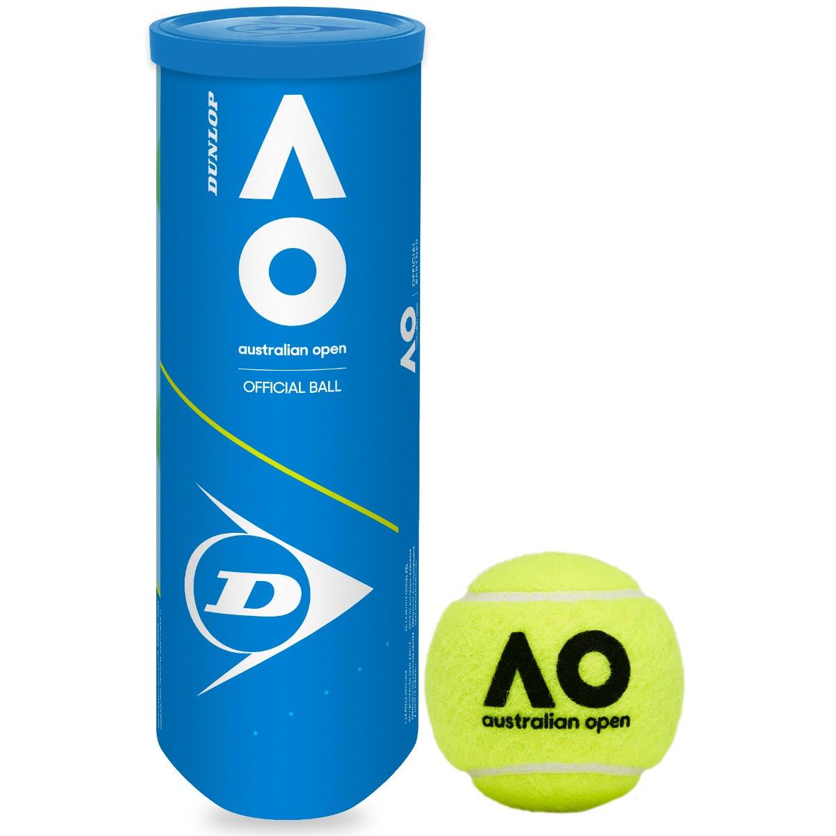 М'ячі для великого тенісу Dunlop Australian Open 3 ball (601354)