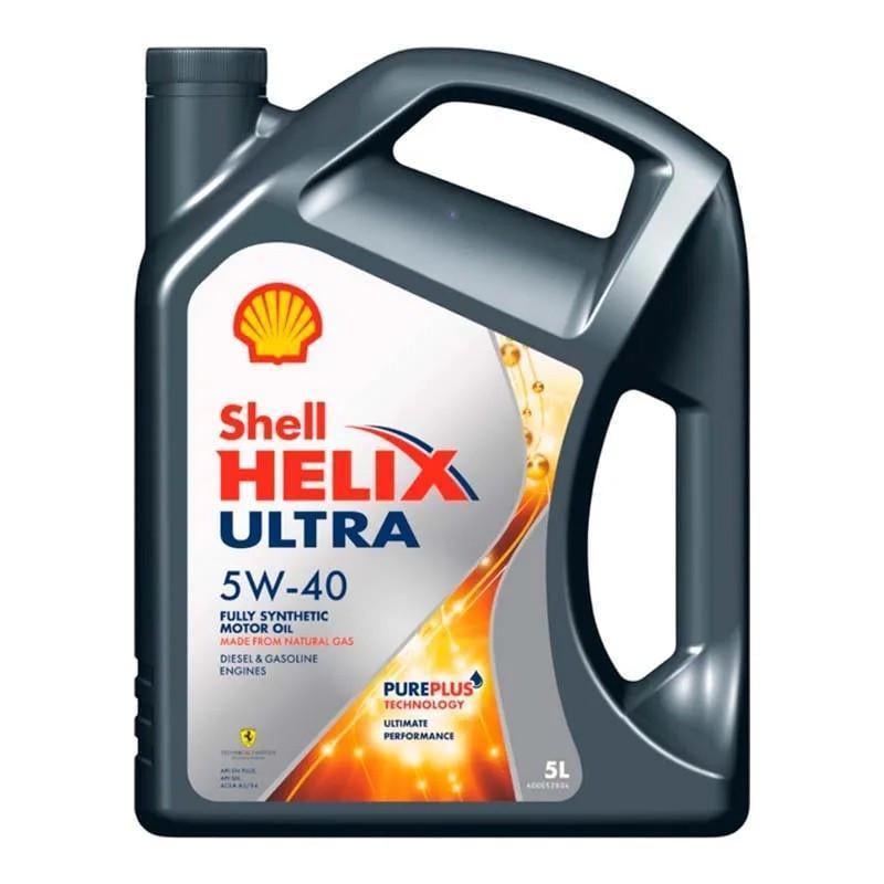Моторное масло Shell Helix Ultra 5W-40 5 л (550073591)