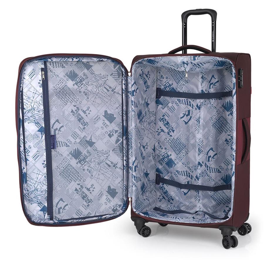 Валіза Gabol Nordic L Burgundy (118501) - фото 2