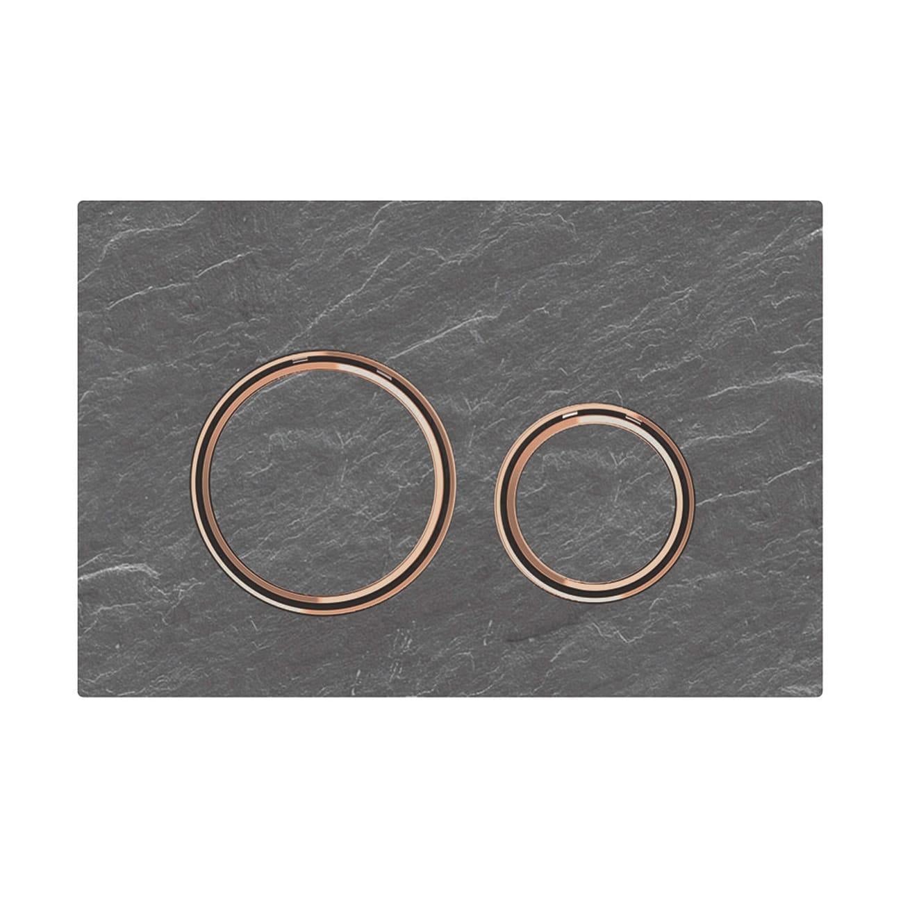 Кнопка для установки Geberit Sigma 50 Round прямоугольная Серый (115.650.JM.1)