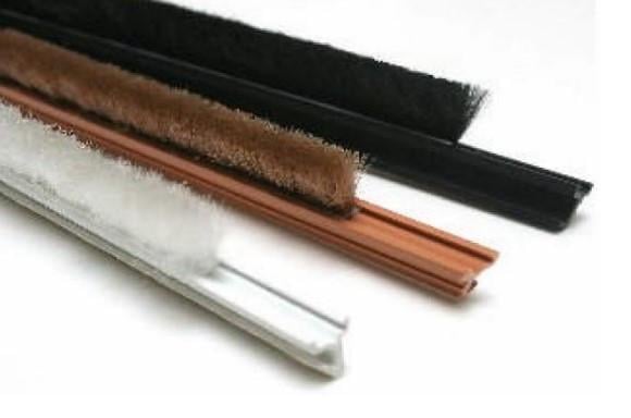 Щетка противопылевая Tecseal JM1 с пластиковым профилем 4,8х6 мм 2150 мм Серый (362-166)