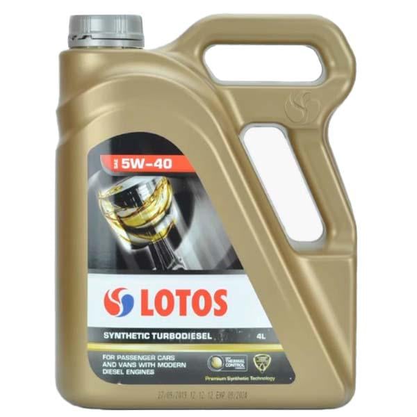 Мастило синтетичне Lotos Turbodiesel Synthetic SN/CF 5W-40 5 л - фото 1