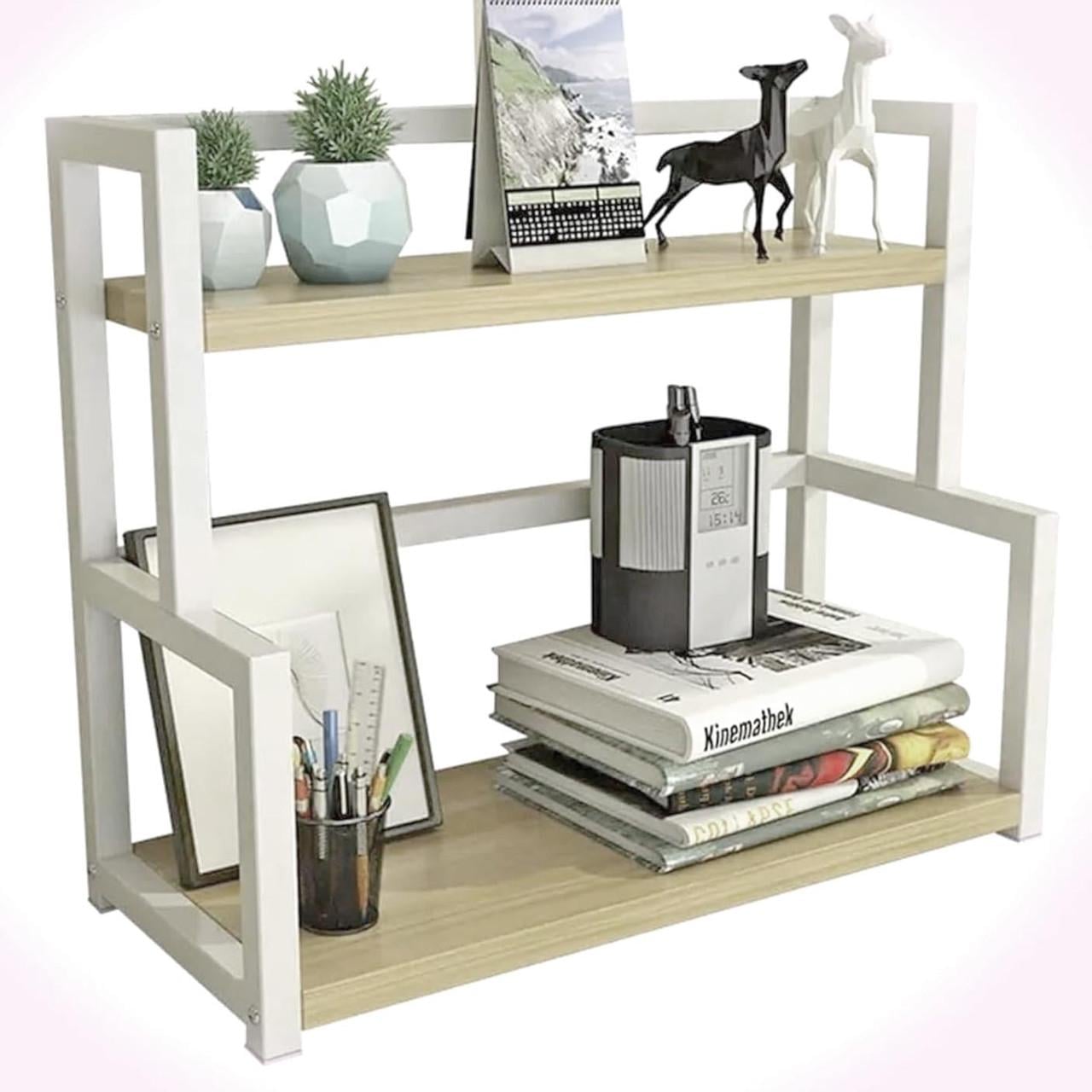 Полка книжная настольная из дерева Ручемин Зефир/Бланже (КПА-02942001)