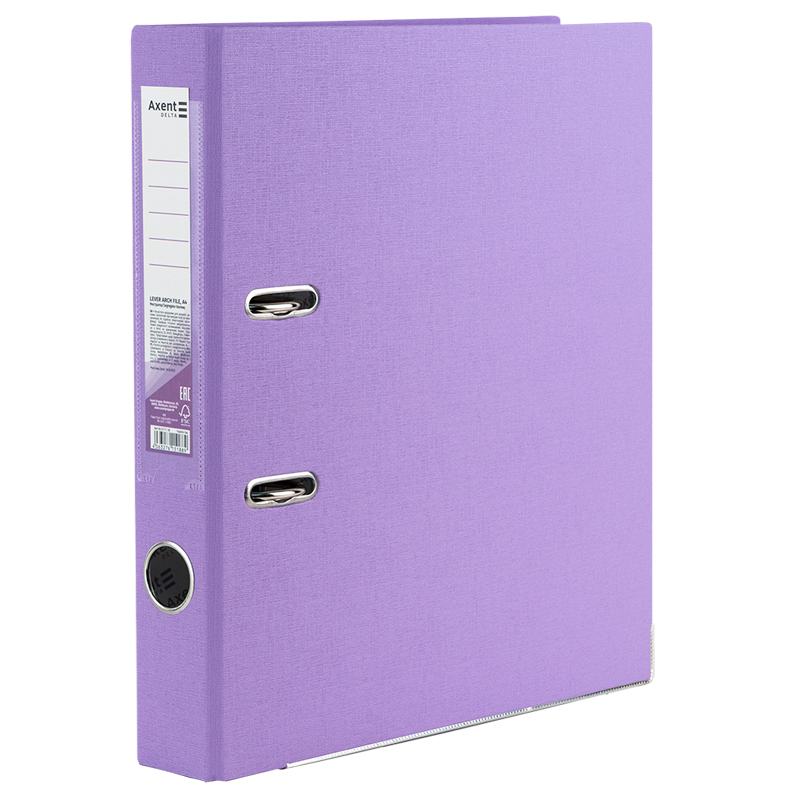 Папка-регистратор Pastelini PP D1713-36P 5 см односторонняя разобранная 50 шт. Сливовый (4063276152992)