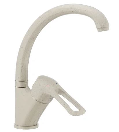 Смеситель для кухни Haiba Hansberg 777 nut Бежевый (000047183)