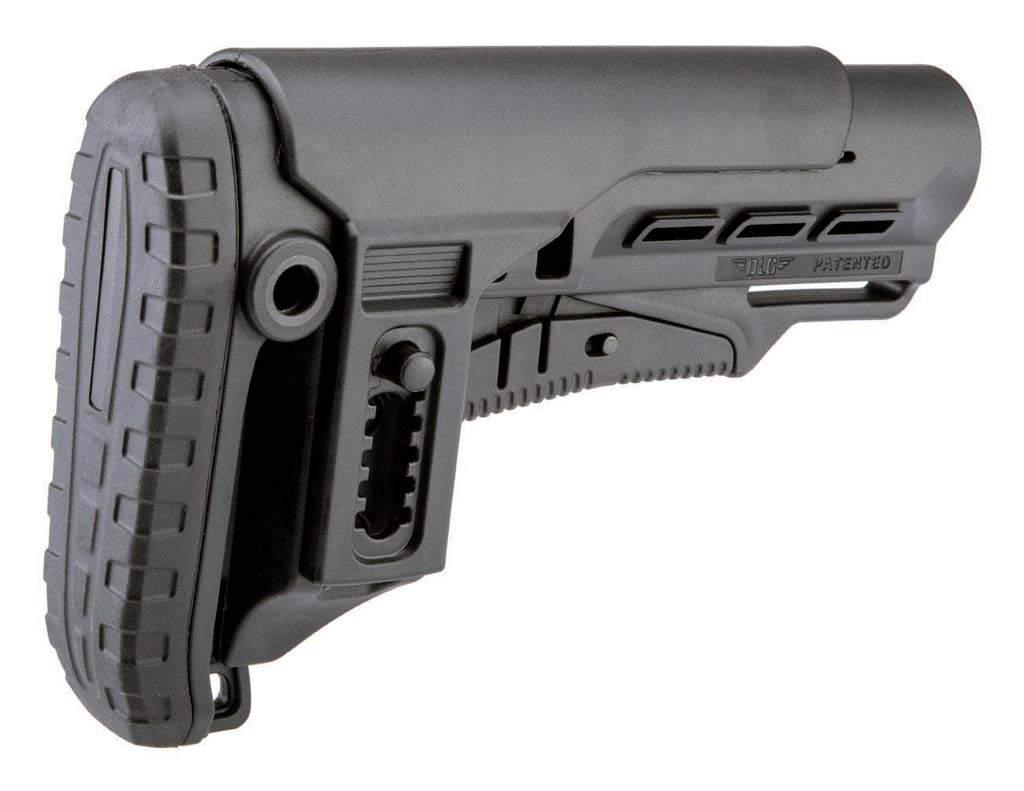 Приклад DLG TBS Tactical PCP Mil-Spec с регулируемой щекой Черный (zbZ3.5.23.001) - фото 3 Приклад DLG TBS Tactical PCP Mil-Spec с регулируемой щекой Черный (zbZ3.5.23.001) - фото 3