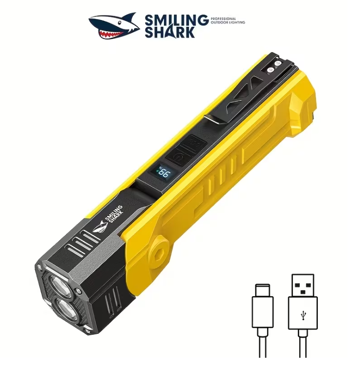 Фонарик поворотный многофункциональный 7 режимов свечения Powerbank магнит (ФБФ11) - фото 11 Фонарик поворотный многофункциональный 7 режимов свечения Powerbank магнит (ФБФ11) - фото 11