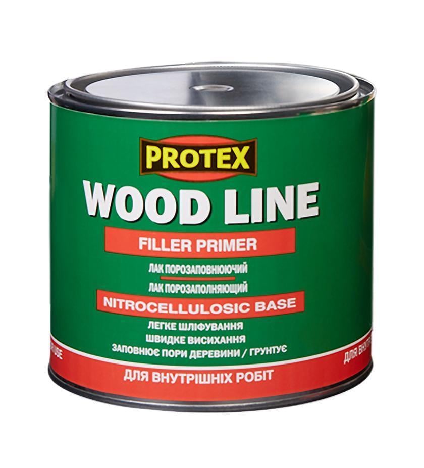Грунтовка для защиты древесины порозаполняющая WOOD LINE PROTEX 1,95 кг 2,1 л (3014165984)