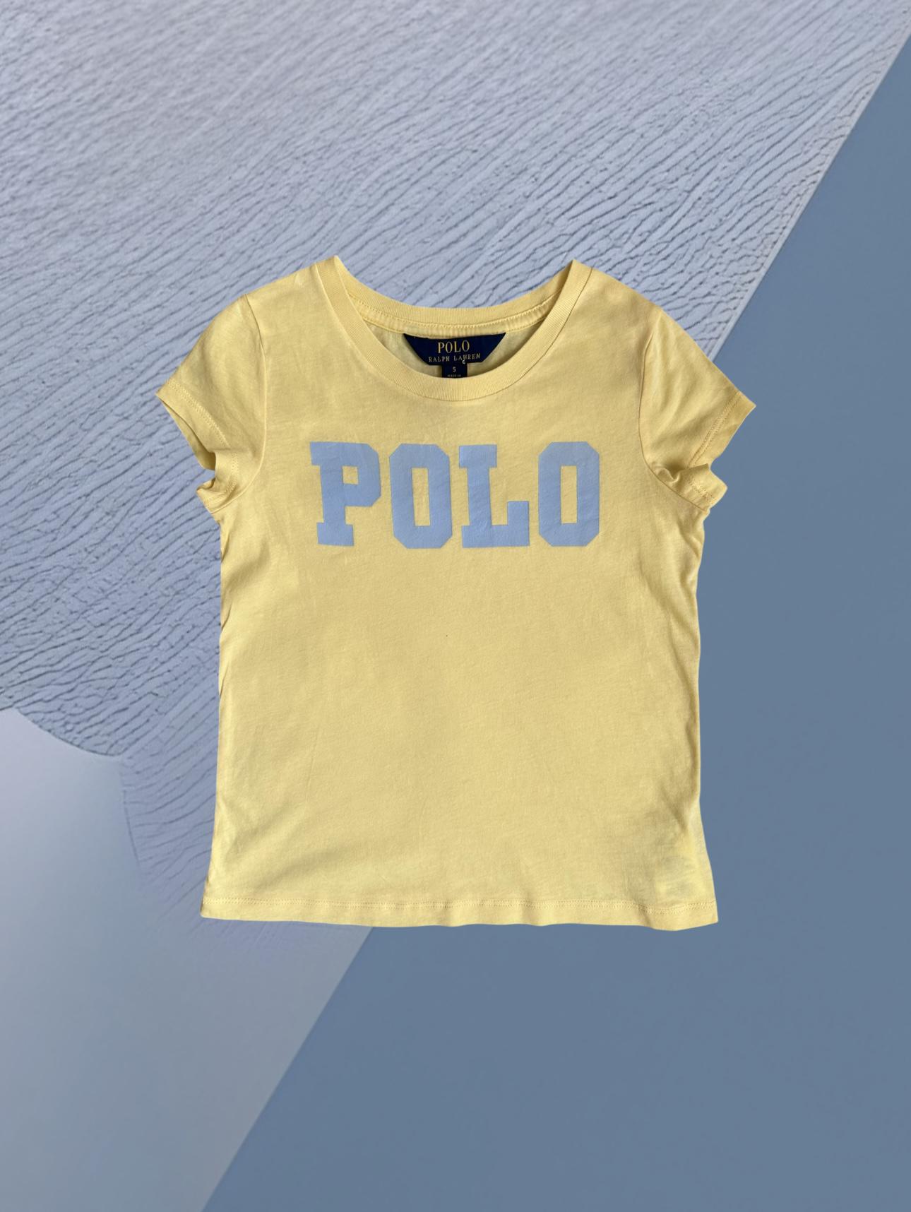 Футболка Polo Ralph Lauren 5 лет 110 см Желтый (001300124)