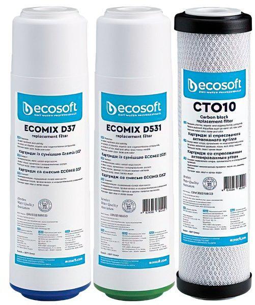 Комплект картриджей Ecosoft Premium 1-2-3 (ERC-CRV3ECO)