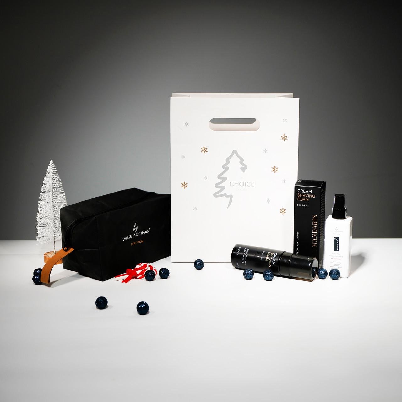 Подарунковий набір чоловічий для гоління White Mandarin MANʼs Collection піна для гоління 160 мл/лосьйон після гоління 200 мл (2043982598) - фото 2 Подарунковий набір чоловічий для гоління White Mandarin MANʼs Collection піна для гоління 160 мл/лосьйон після гоління 200 мл (2043982598) - фото 2