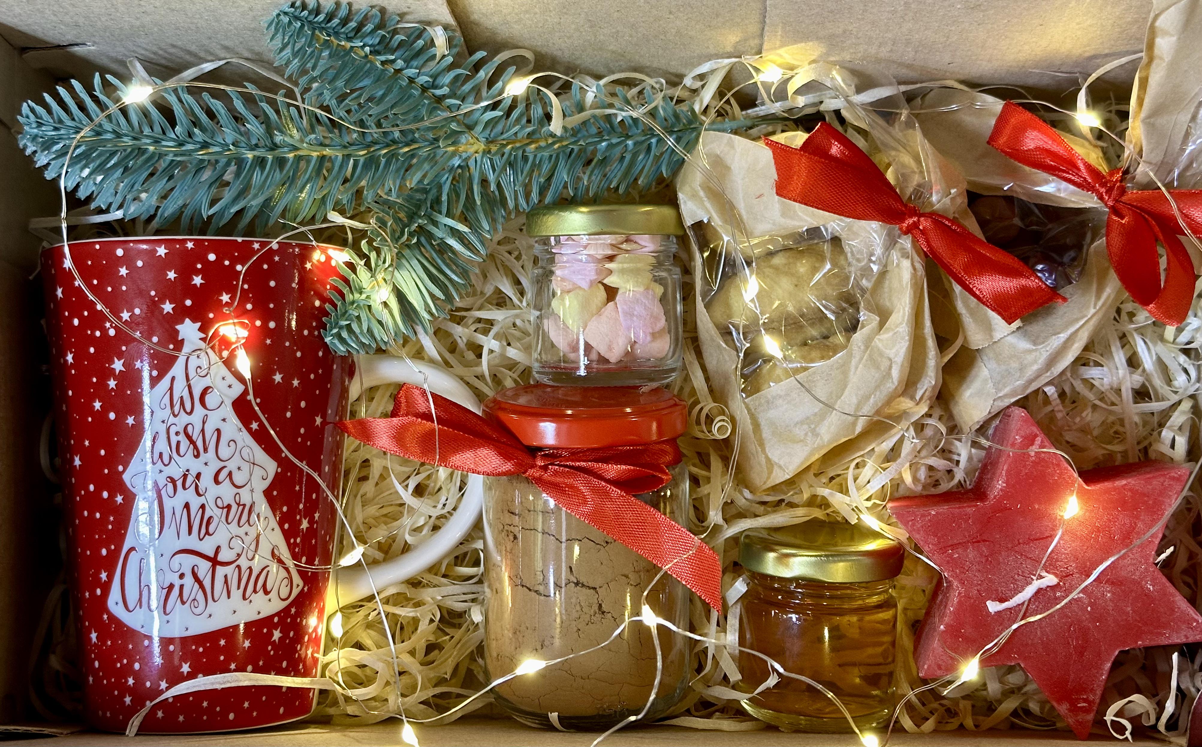 Набір новорічний з какао/маршмеллоу та смаколиками (13529426) - фото 10 Набір новорічний з какао/маршмеллоу та смаколиками (13529426) - фото 10