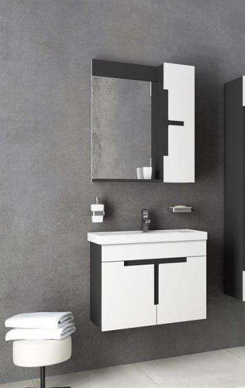 Дзеркальна шафа Aquanil Tempo 60 600x160x770 мм (8341414) - фото 2 Дзеркальна шафа Aquanil Tempo 60 600x160x770 мм (8341414) - фото 2