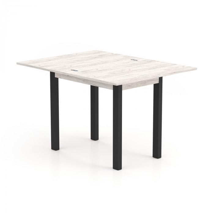 Стіл-трансформер Knap Knap Gustus 120х90х73,5 см Дуб крафт білий (24604436) - фото 1 Стіл-трансформер Knap Knap Gustus 120х90х73,5 см Дуб крафт білий (24604436) - фото 1