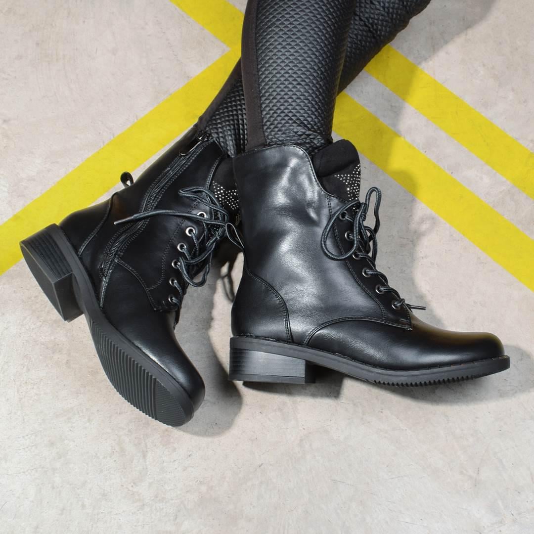 Ботинки женские зимние со стразами 325330 р. 36 24 см