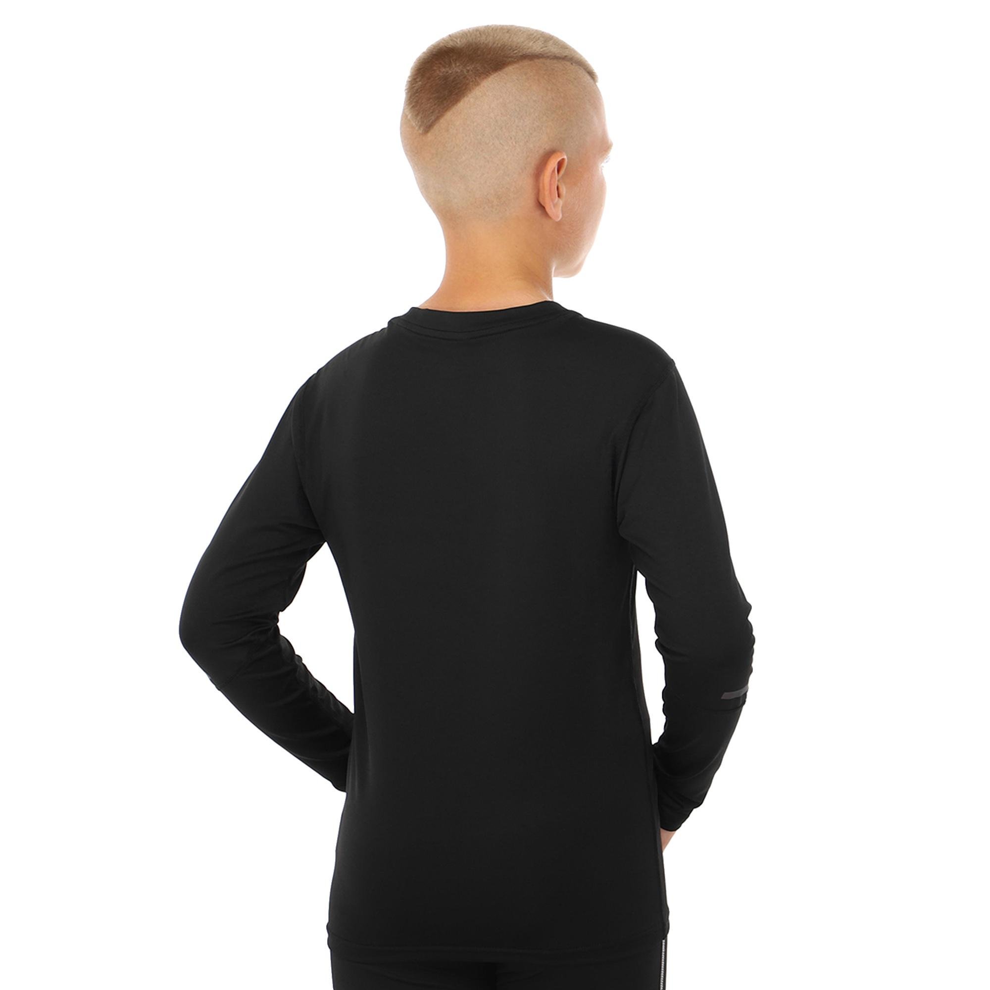 Компресійна футболка чоловіча LIDONG UA-508 з довгим рукавом M зріст 165-170 см Чорний (6936116101371) - фото 5 Компресійна футболка чоловіча LIDONG UA-508 з довгим рукавом M зріст 165-170 см Чорний (6936116101371) - фото 5