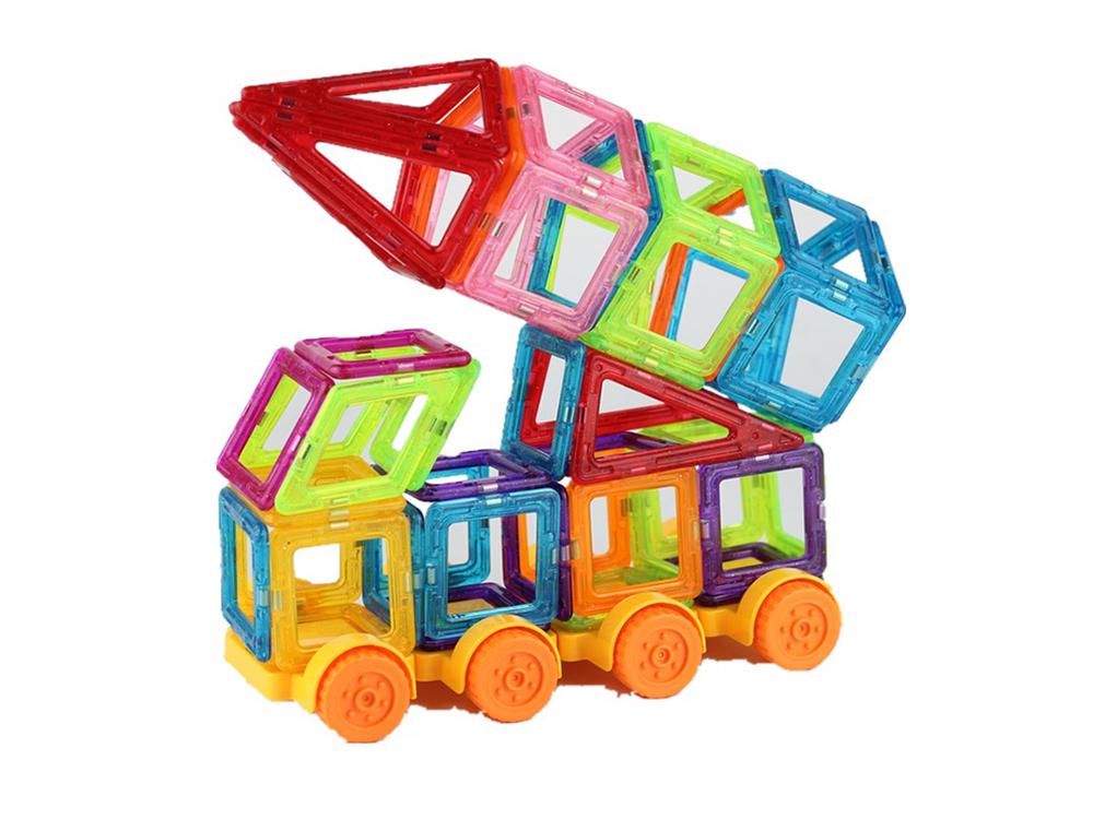 Конструктор магнитный с боксом 120 деталей (1009-212-02)