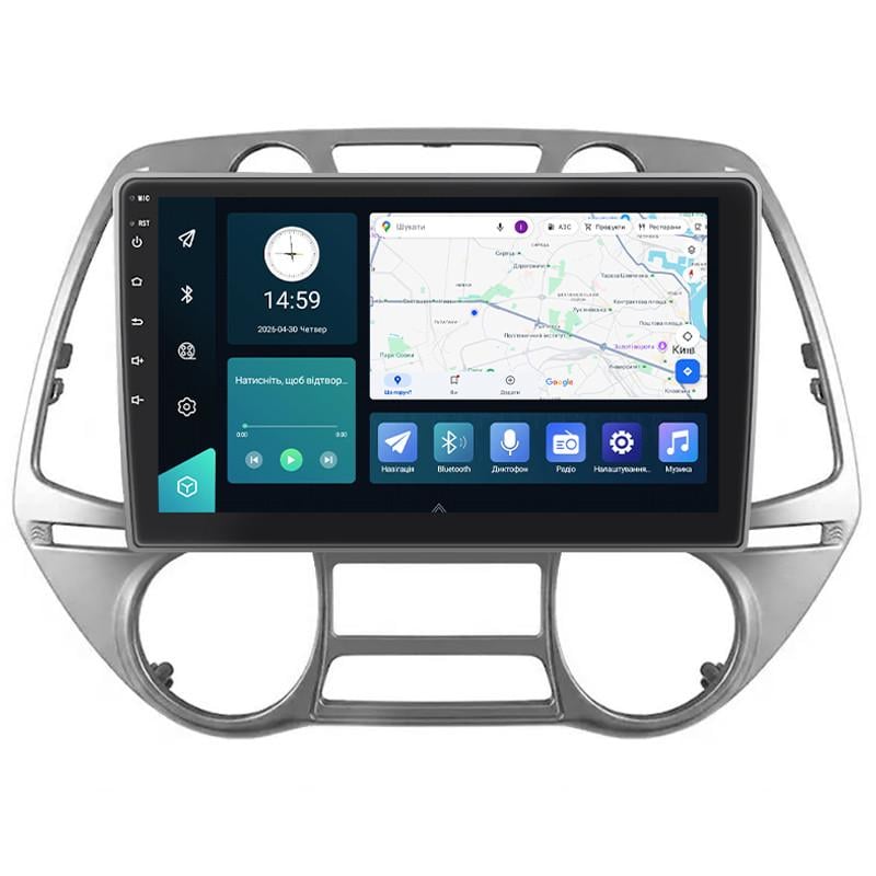 Автомагнитола штатная Lesko для Hyundai i20 I 2008-2012 4/32Gb 4G Wi-Fi GPS Top 9" (3044869346)