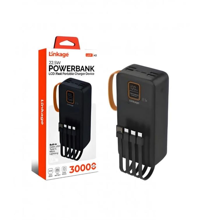 Повербанк VOLTRONIC Linkage LKP43 30000 mAh Black