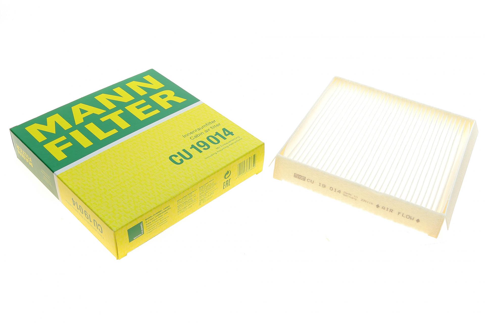 Фильтр салона Mann-Filter для MB GLE W167/GLS/GLE Coupe 18- (CU 19 014)