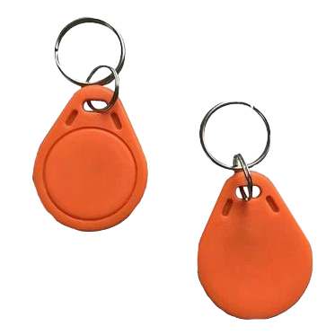 Брелок для радиочастотной идентификации Mifare ABS пластик 13,56 МГц Оранжевый (31330635)