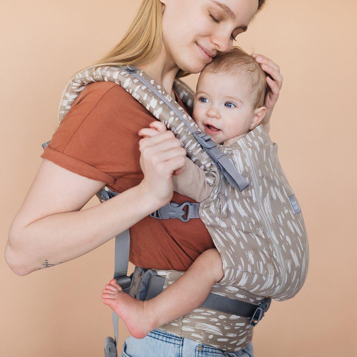 Эрго-рюкзак Lamon AIR X Love&Carry Песочный (Lam1012199)