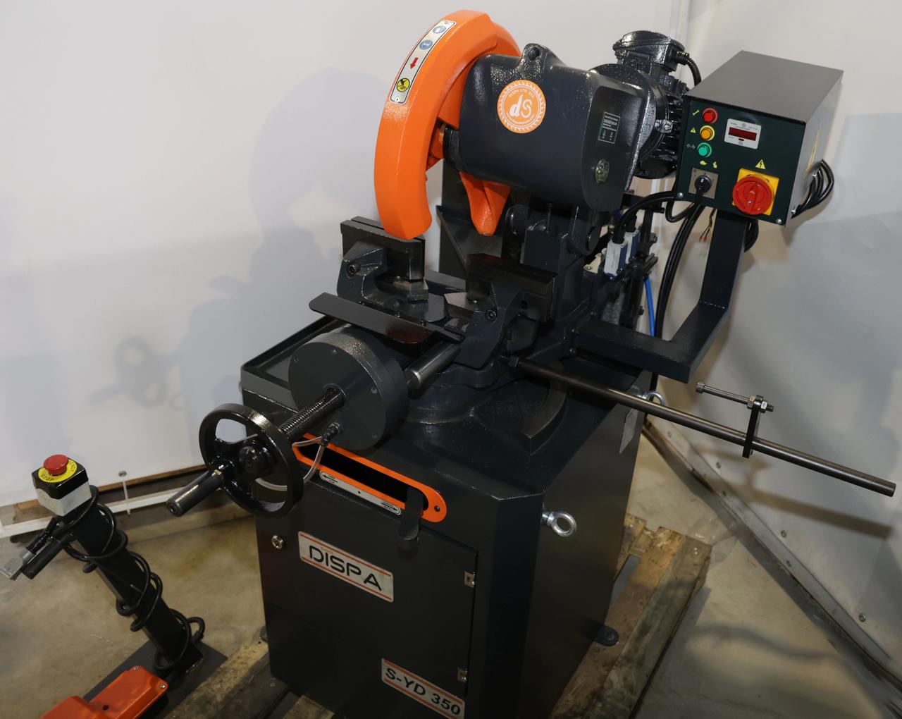 Пила напівавтоматична дискова з подвійним пневмозатиском Dispa Makina S-YD 350 (2727000625) - фото 6