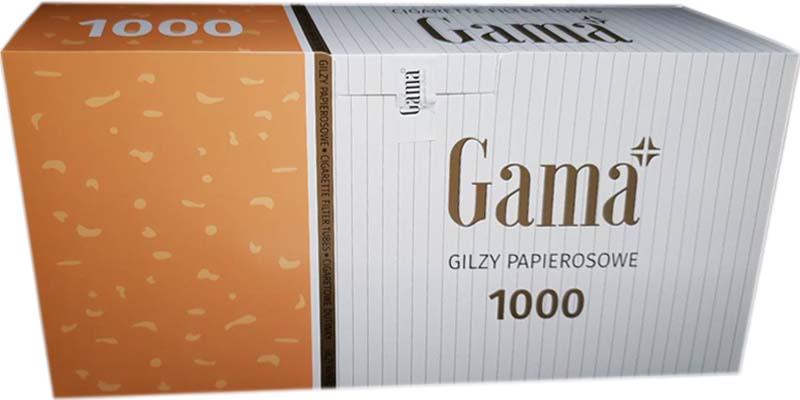 Гільзи для набивки сигарет Gama 1000 шт.