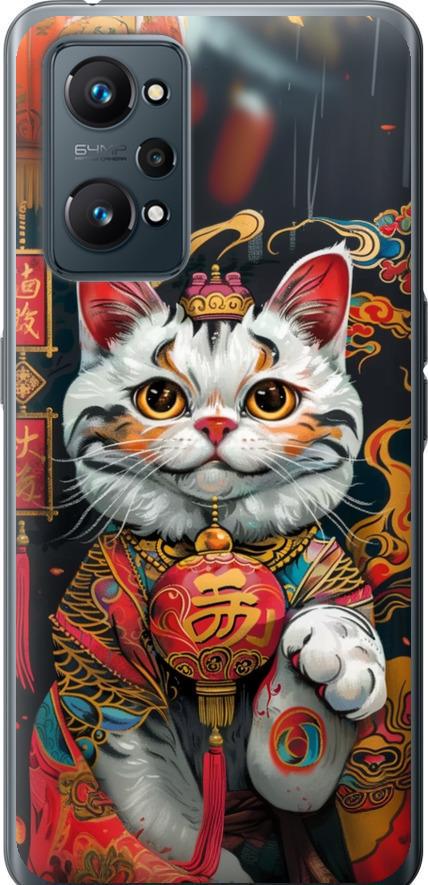Чехол на Realme GT Neo 2 China Cat v2 (6135u-2489-42517)