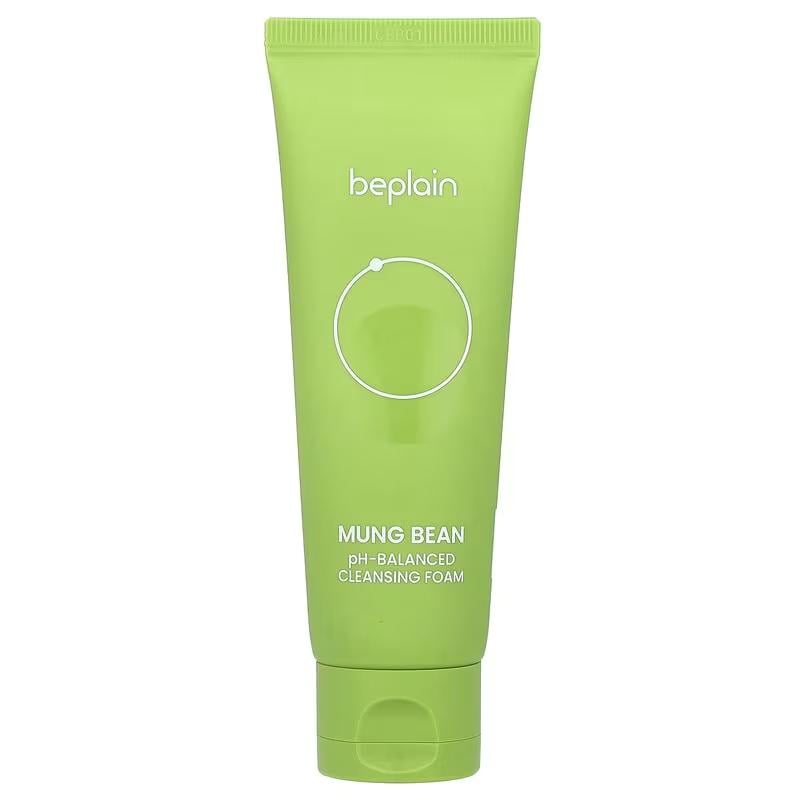 Пінка очищуюча Beplain Mung Bean pH-Balanced Cleansing Foam з екстрактом бобів мунг 80 мл Пінка очищуюча Beplain Mung Bean pH-Balanced Cleansing Foam з екстрактом бобів мунг 80 мл