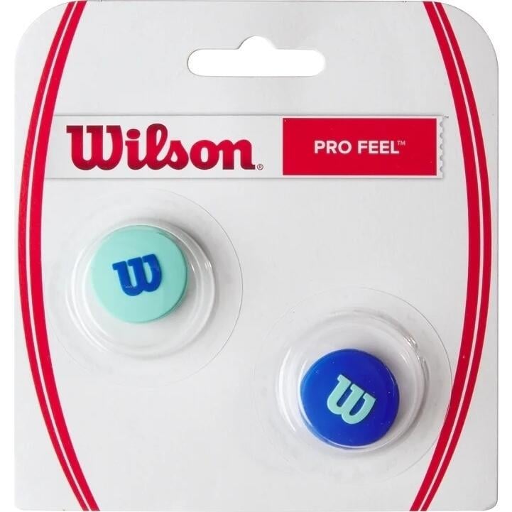 Вибротушители для ракеток Wilson PRO FEEL ULTRA DAMPENER 2 шт. Сине-бирюзовый (WR8448401001)